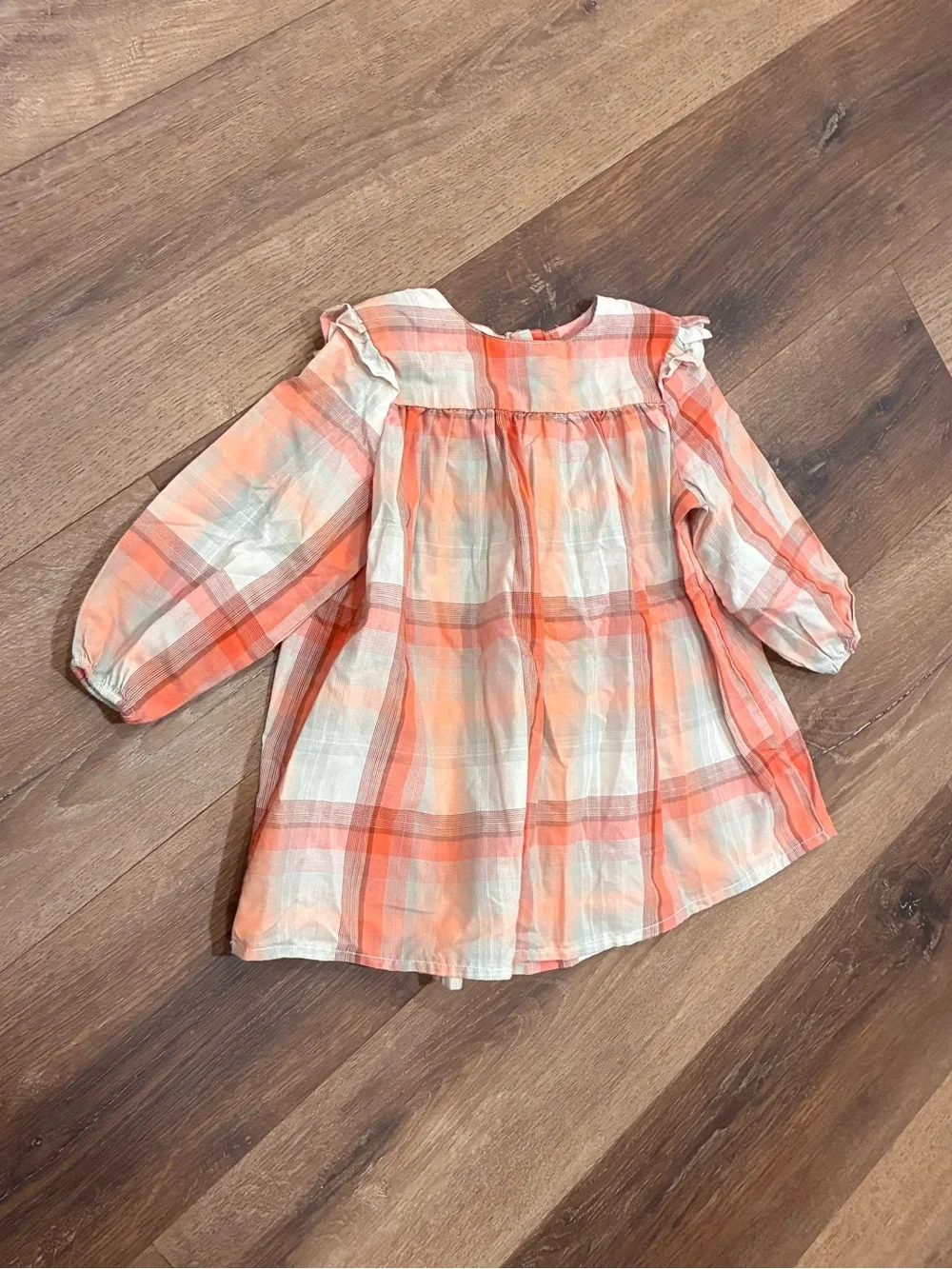 Wrangler Plaid Top Shirt Western Rodeo Cowgirl Pearl Snap Fall Outfit 3T